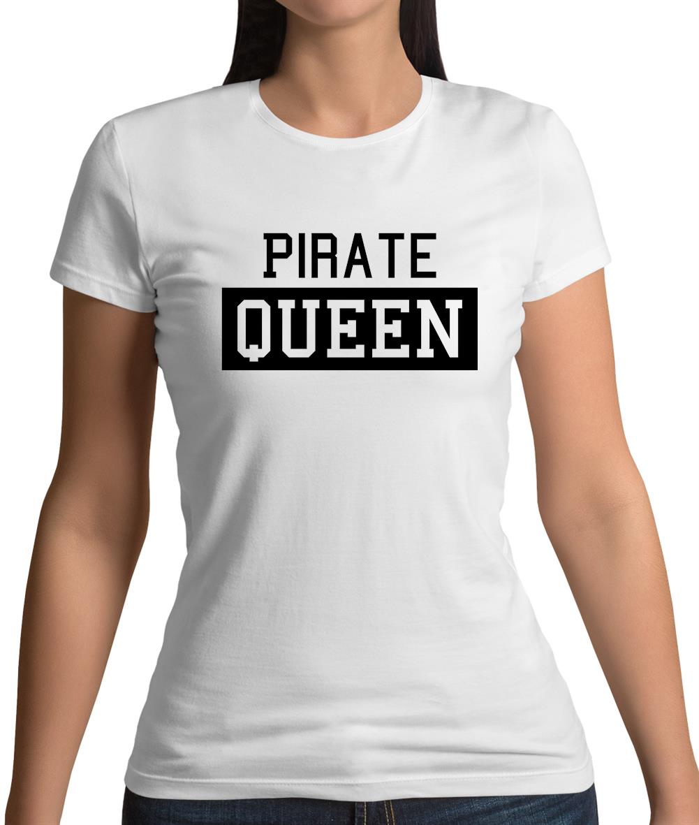 Pirate Queen Womens T-Shirt Pirate Queen Womens T-Shirt