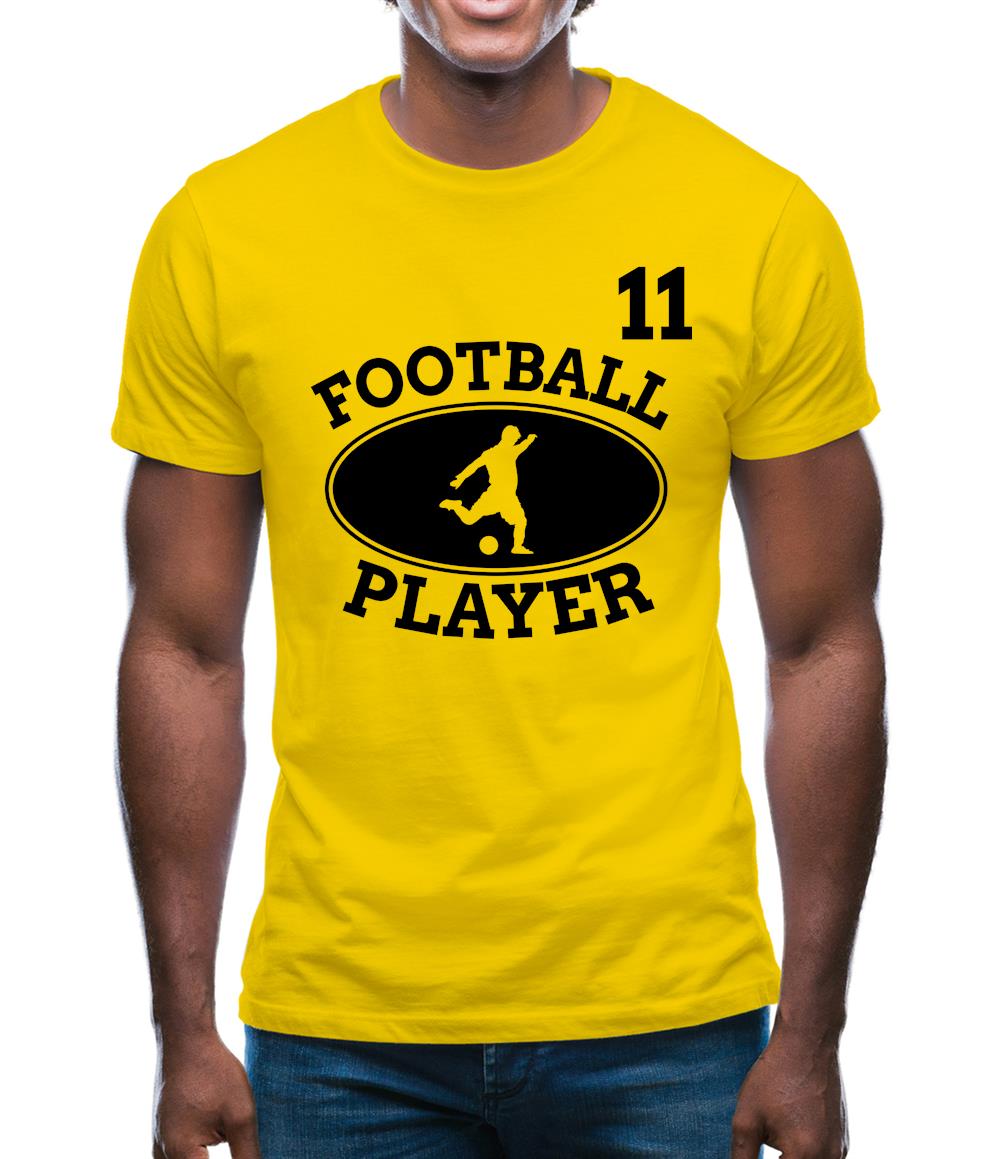 Football Player 11 Mens T-Shirt Football Player 11 Mens T-Shirt