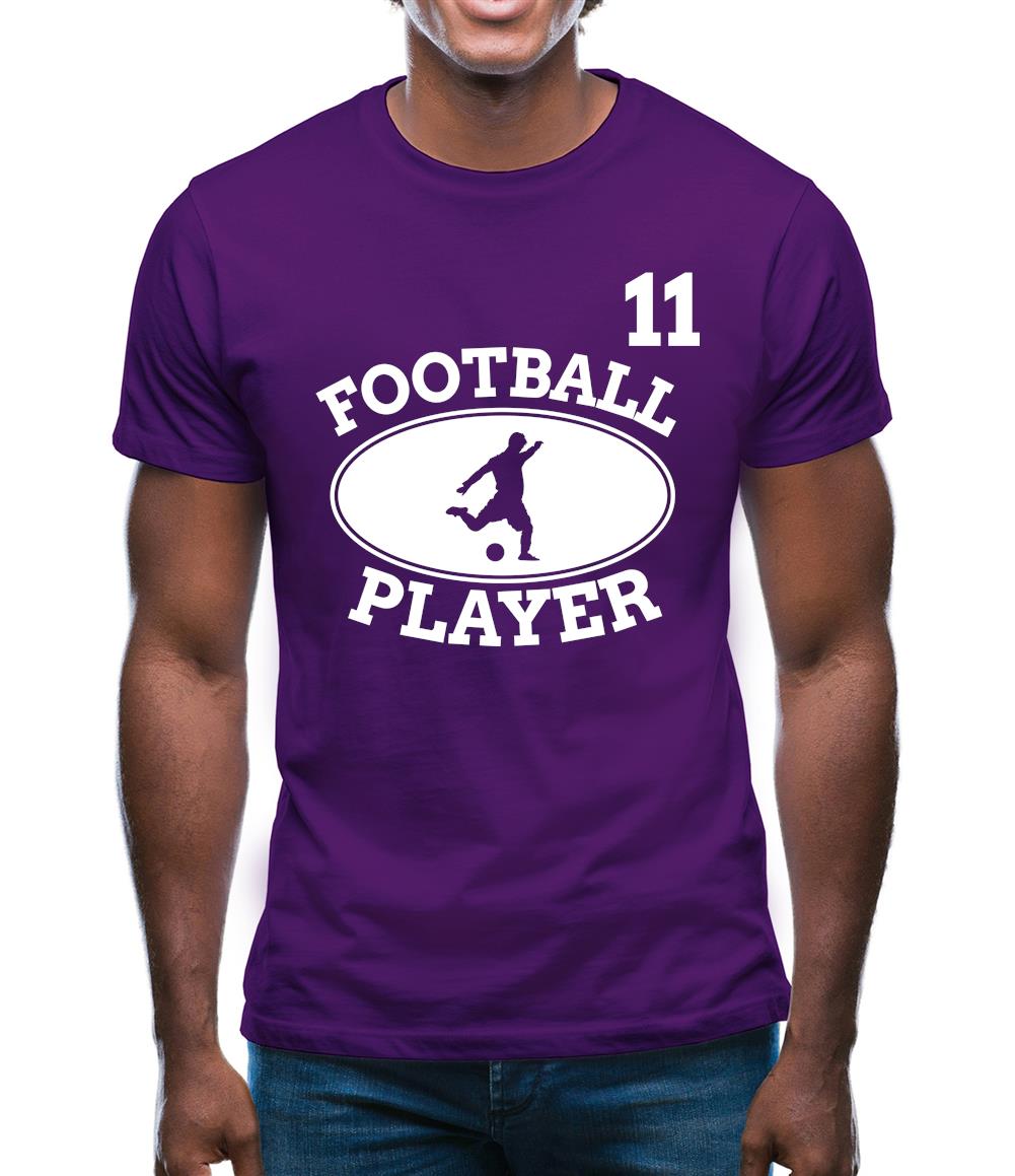 Football Player 11 Mens T-Shirt Football Player 11 Mens T-Shirt