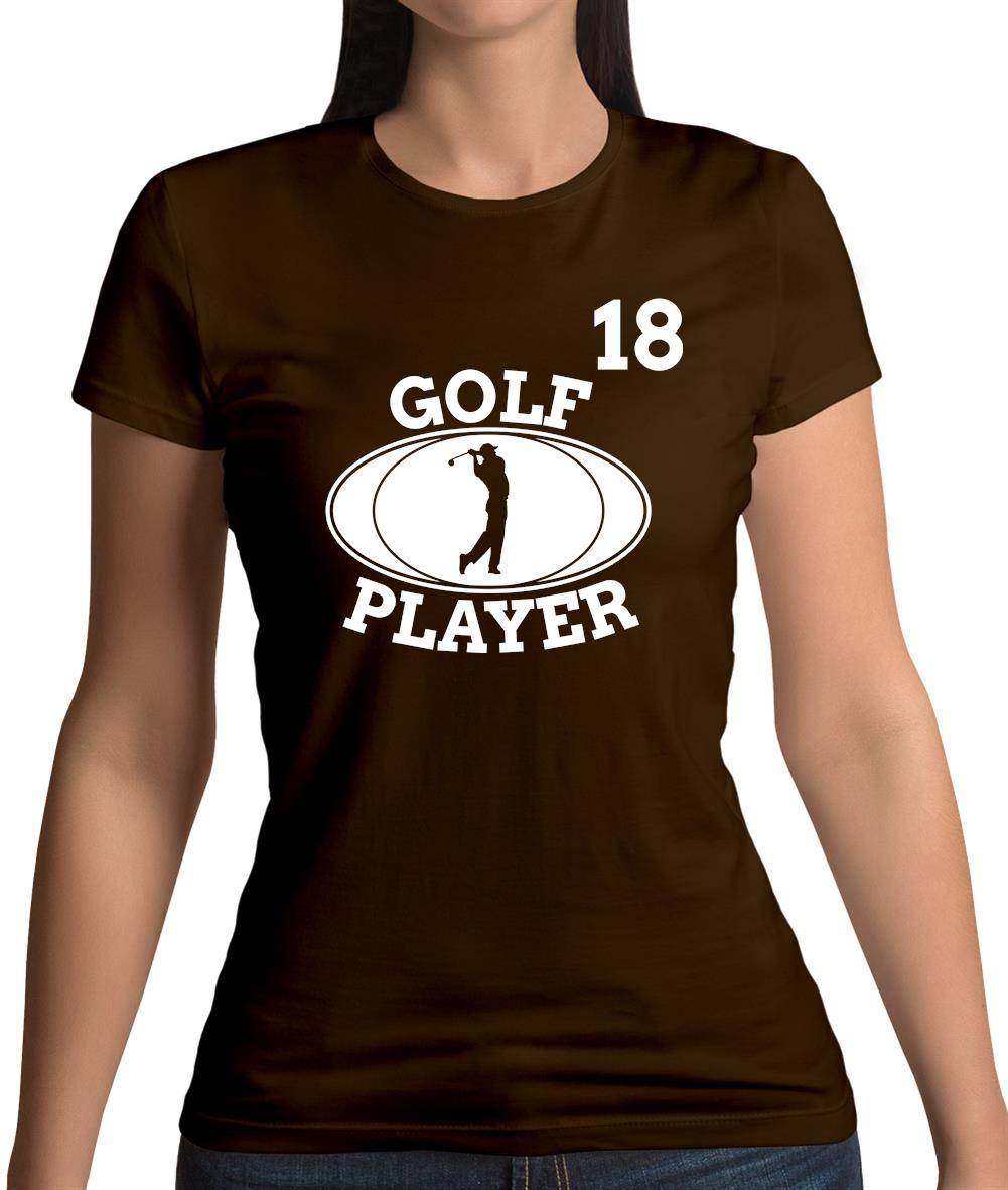 Golf Player 18 Womens T-Shirt Golf Player 18 Womens T-Shirt