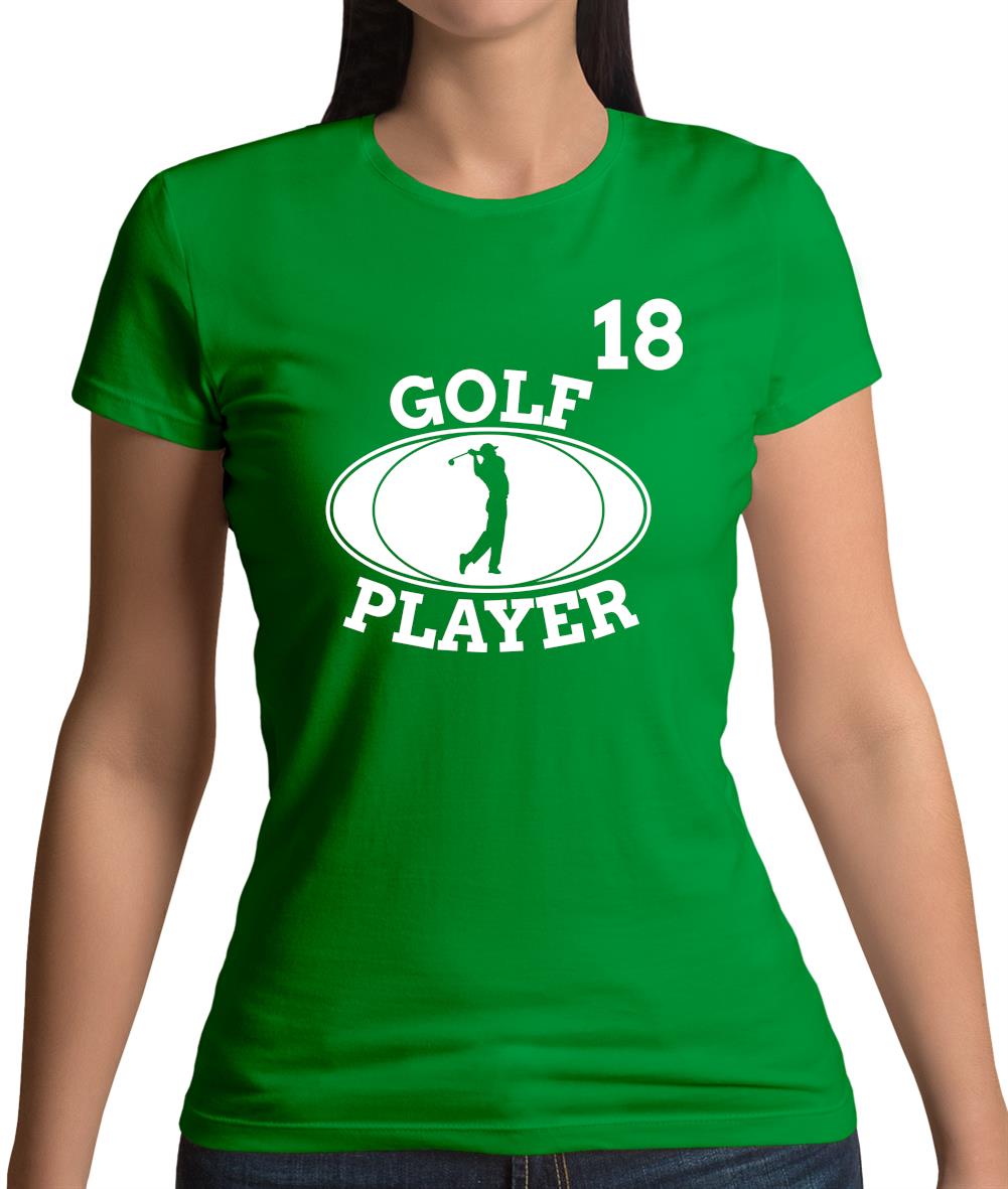 Golf Player 18 Womens T-Shirt Golf Player 18 Womens T-Shirt