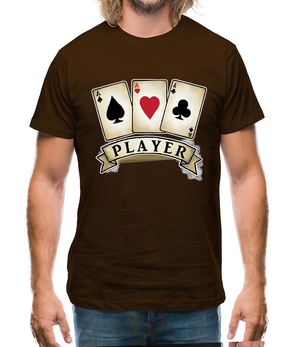 Poker Player Mens T-Shirt Poker Player Mens T-Shirt