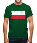 Poland Grunge Style Flag Mens T-Shirt Poland Grunge Style Flag Mens T-Shirt