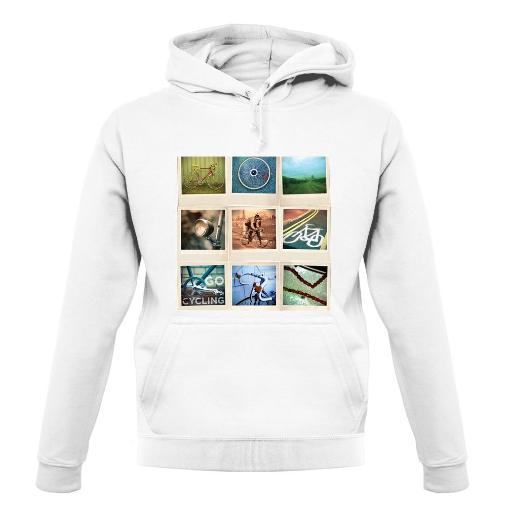 Go Cycling Photo Collage unisex hoodie Go Cycling Photo Collage unisex hoodie