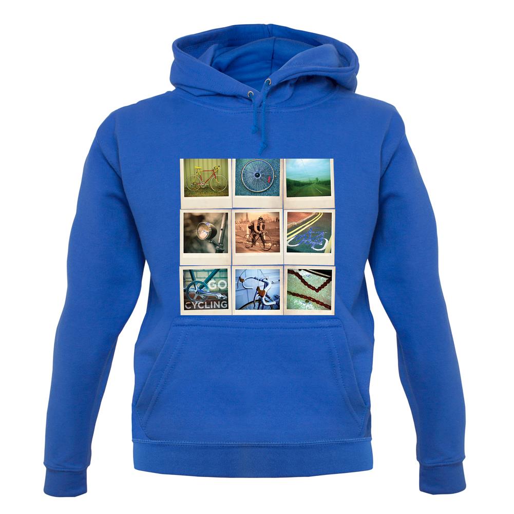 Go Cycling Photo Collage unisex hoodie Go Cycling Photo Collage unisex hoodie