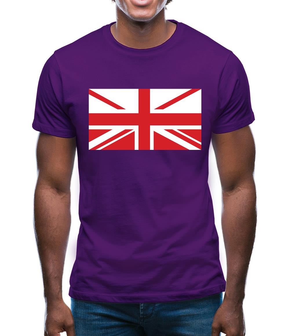 Poland Union Jack Mens T-Shirt Poland Union Jack Mens T-Shirt