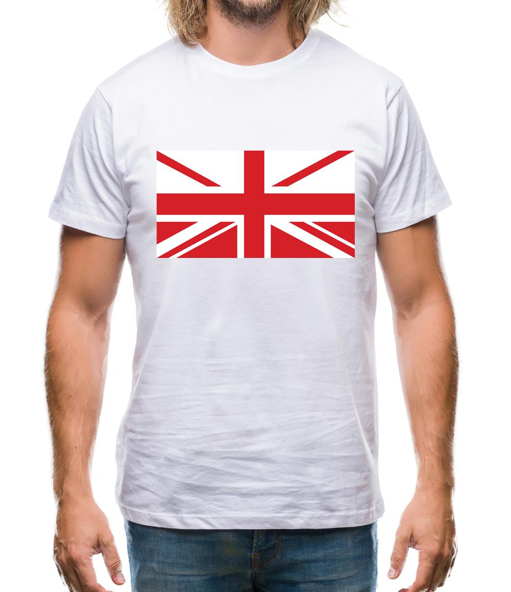 Poland Union Jack Mens T-Shirt Poland Union Jack Mens T-Shirt