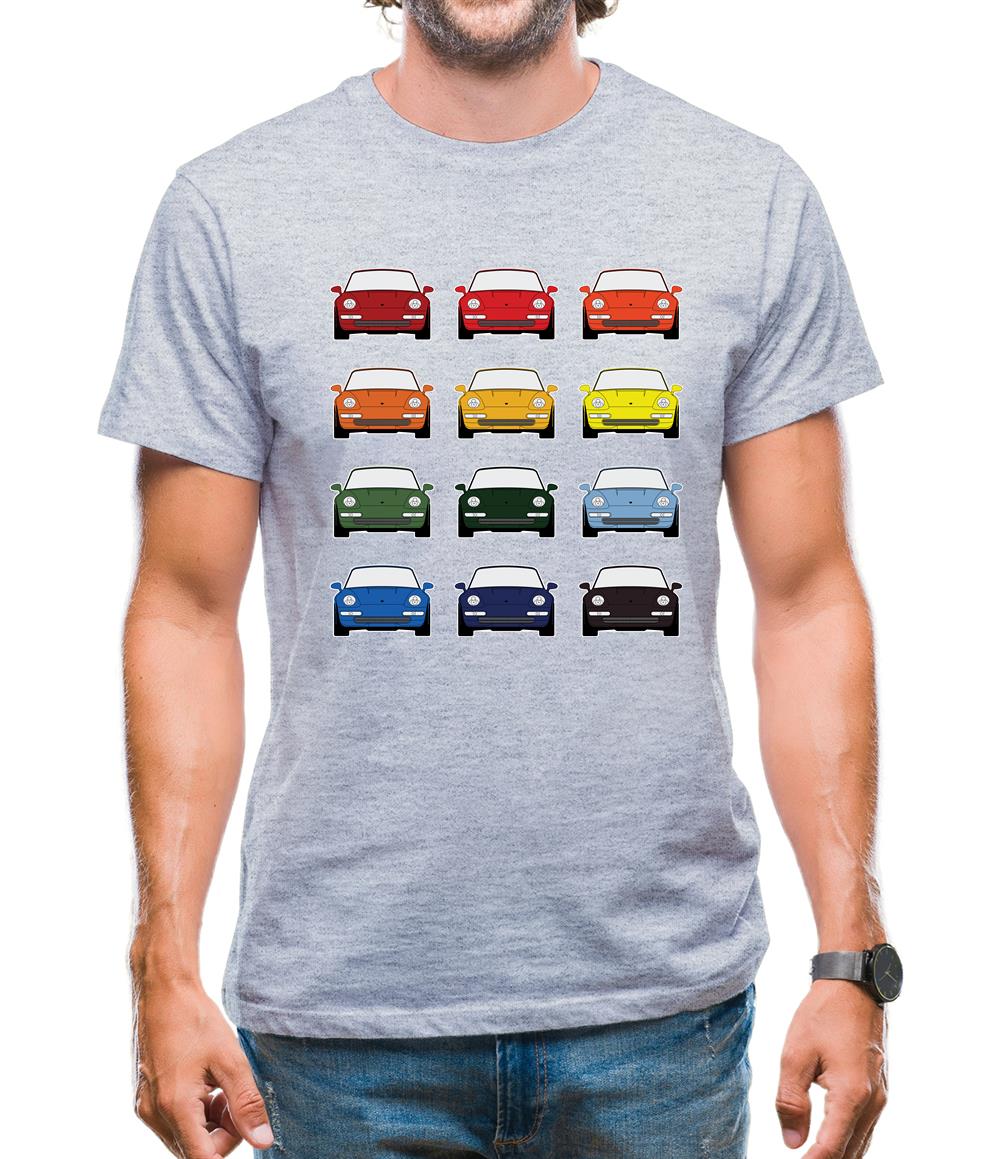 Porsche 993 Colour Swatch Mens T-Shirt Porsche 993 Colour Swatch Mens T-Shirt
