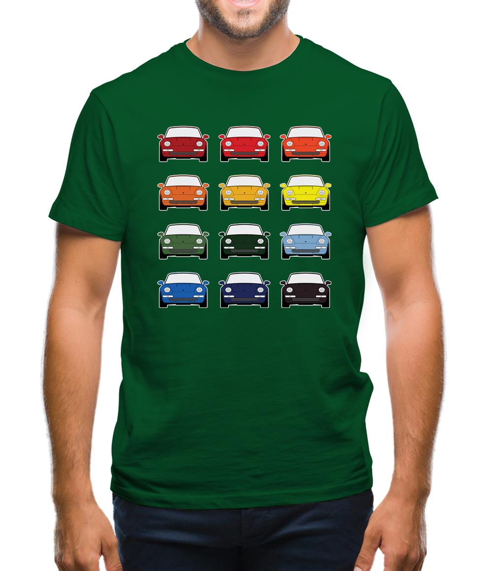 Porsche 993 Colour Swatch Mens T-Shirt Porsche 993 Colour Swatch Mens T-Shirt
