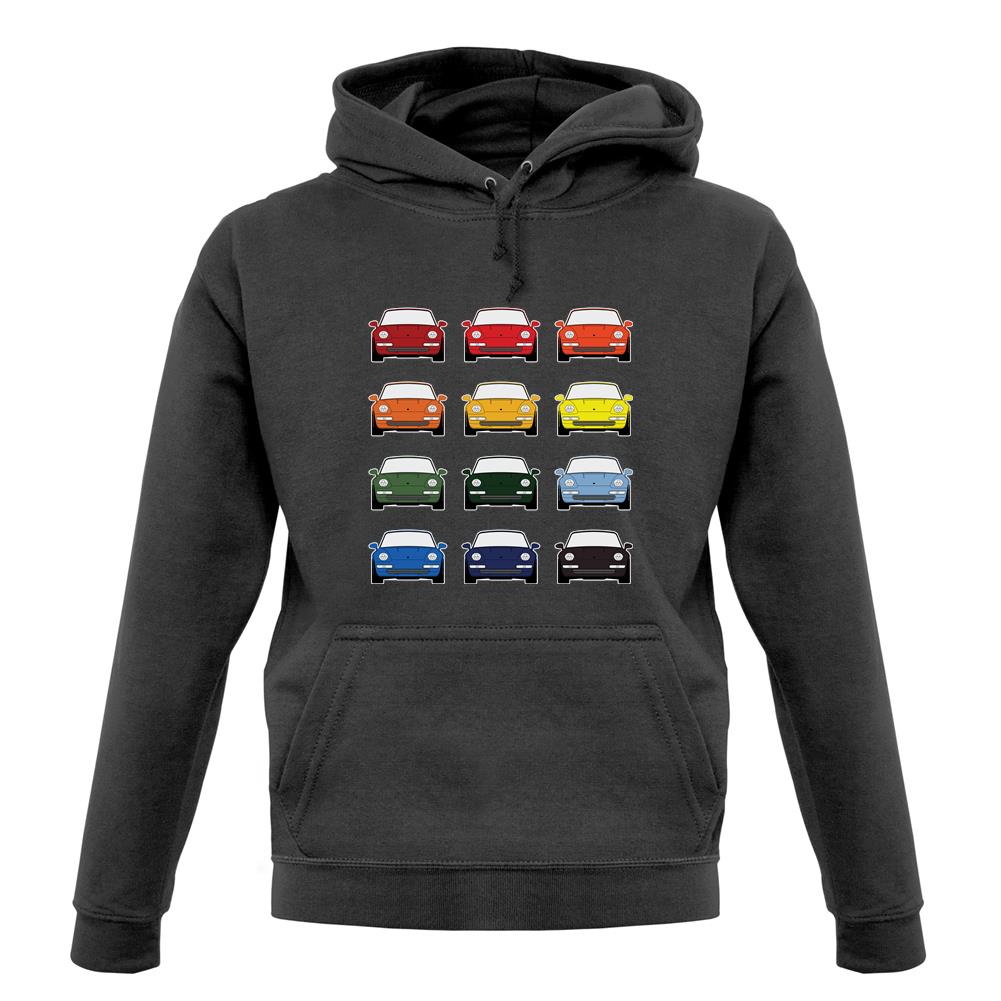 Porsche 993 Colour Swatch unisex hoodie Porsche 993 Colour Swatch unisex hoodie
