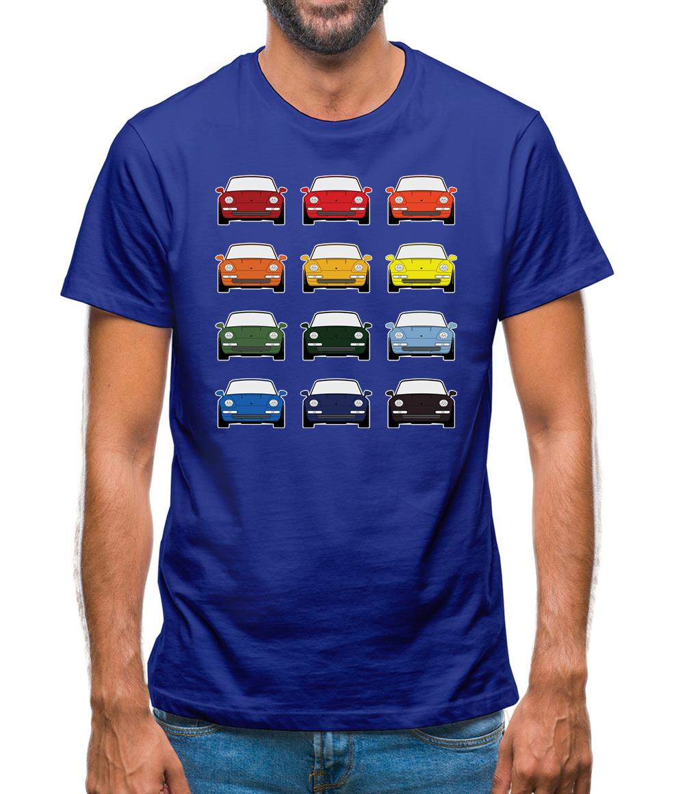 Porsche 993 Colour Swatch Mens T-Shirt Porsche 993 Colour Swatch Mens T-Shirt