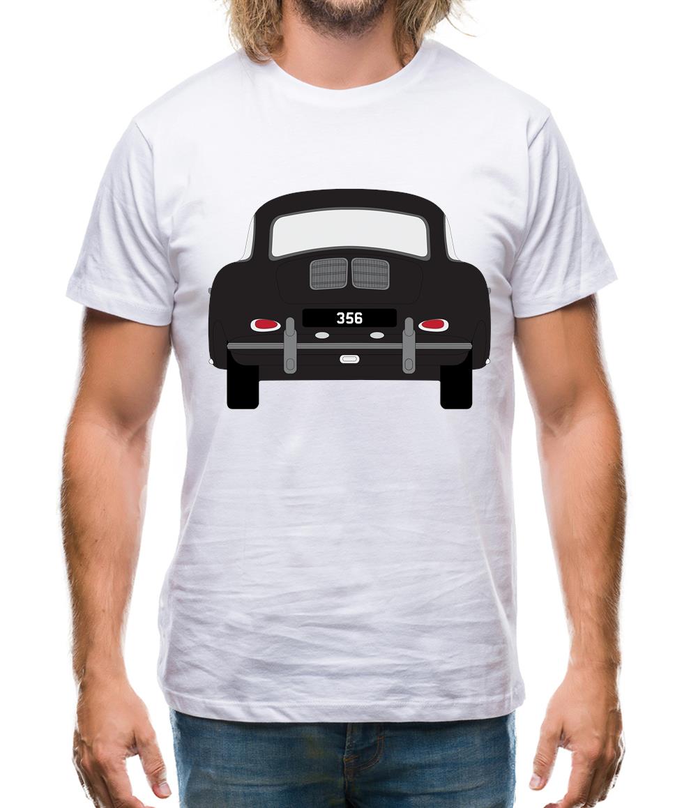 Rear View Black 356 Mens T-Shirt Rear View Black 356 Mens T-Shirt