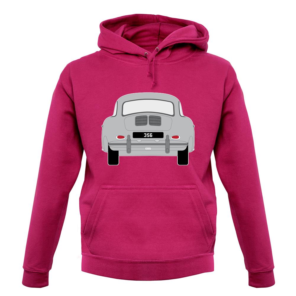 Rear View Porsche 356 Grey unisex hoodie Rear View Porsche 356 Grey unisex hoodie