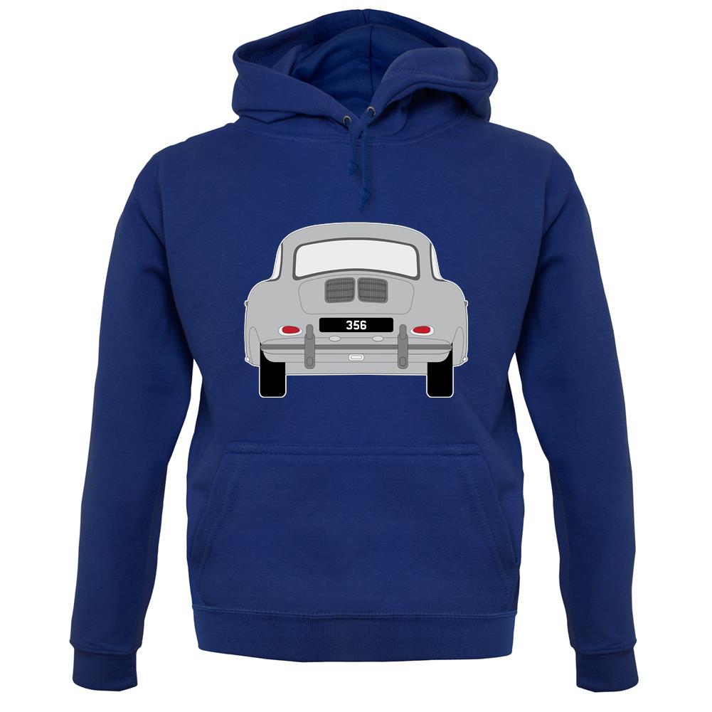 Rear View Porsche 356 Grey unisex hoodie Rear View Porsche 356 Grey unisex hoodie