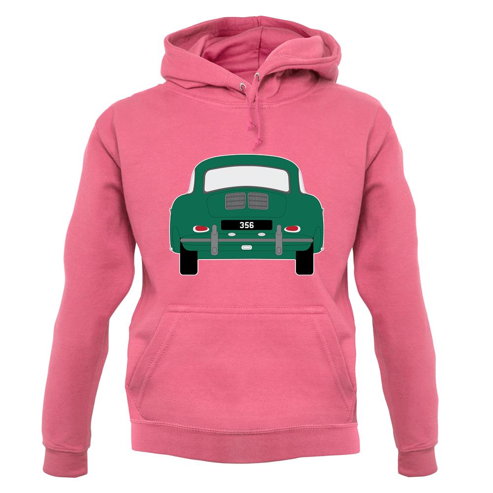 Rear View Porsche 356 Green unisex hoodie Rear View Porsche 356 Green unisex hoodie