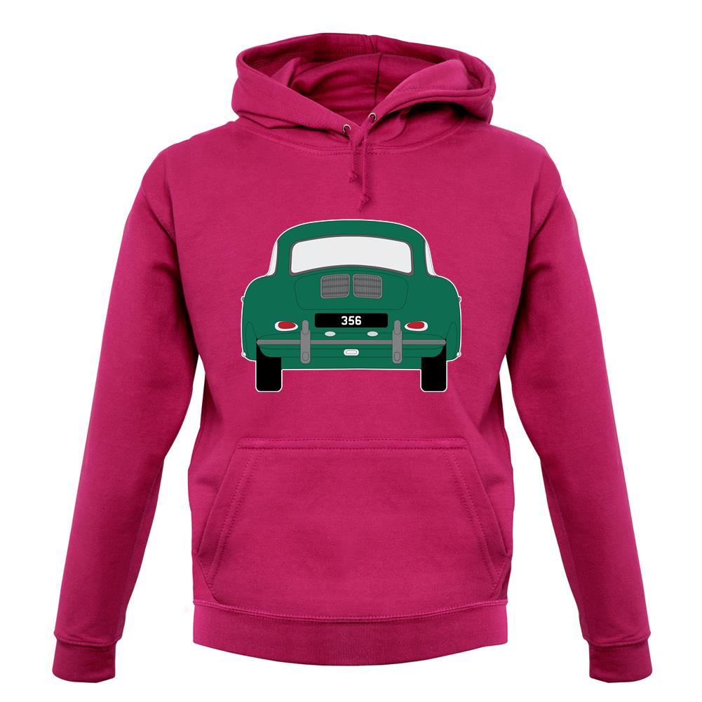 Rear View Porsche 356 Green unisex hoodie Rear View Porsche 356 Green unisex hoodie