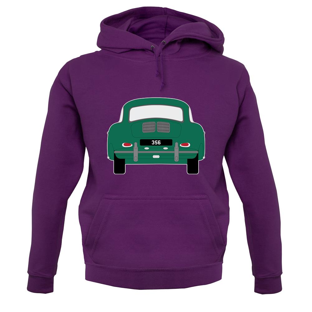 Rear View Porsche 356 Green unisex hoodie Rear View Porsche 356 Green unisex hoodie