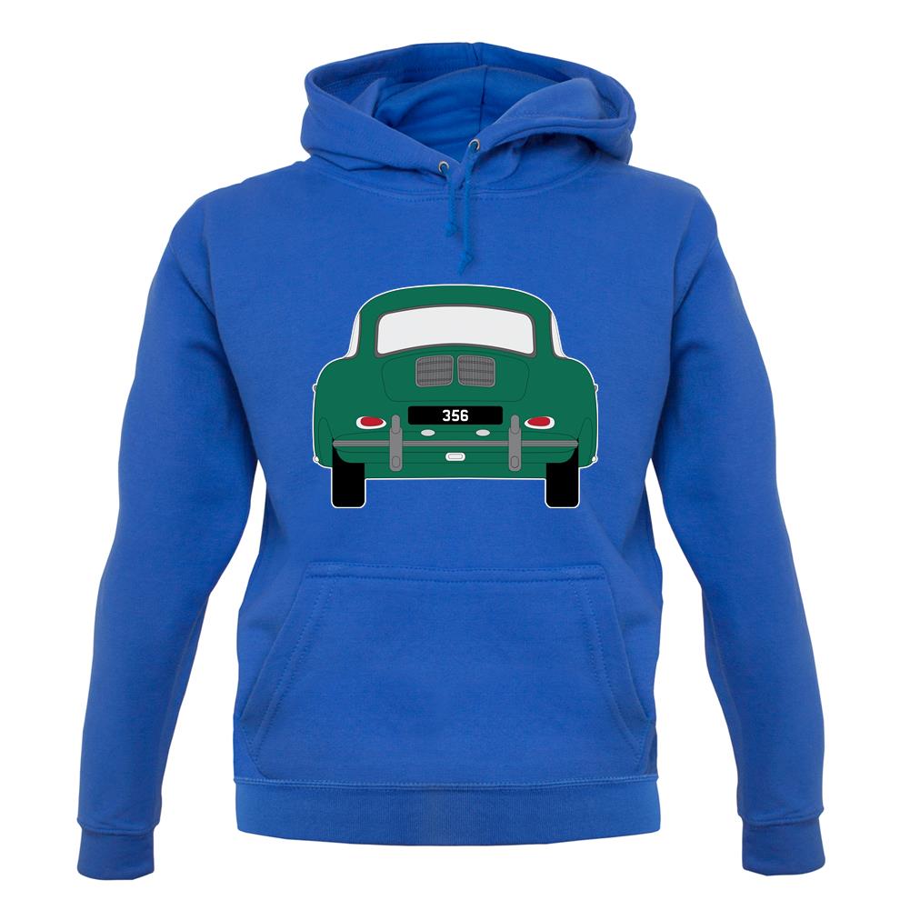 Rear View Porsche 356 Green unisex hoodie Rear View Porsche 356 Green unisex hoodie