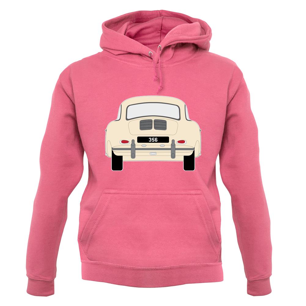 Rear View Porsche 356 Ivory unisex hoodie Rear View Porsche 356 Ivory unisex hoodie