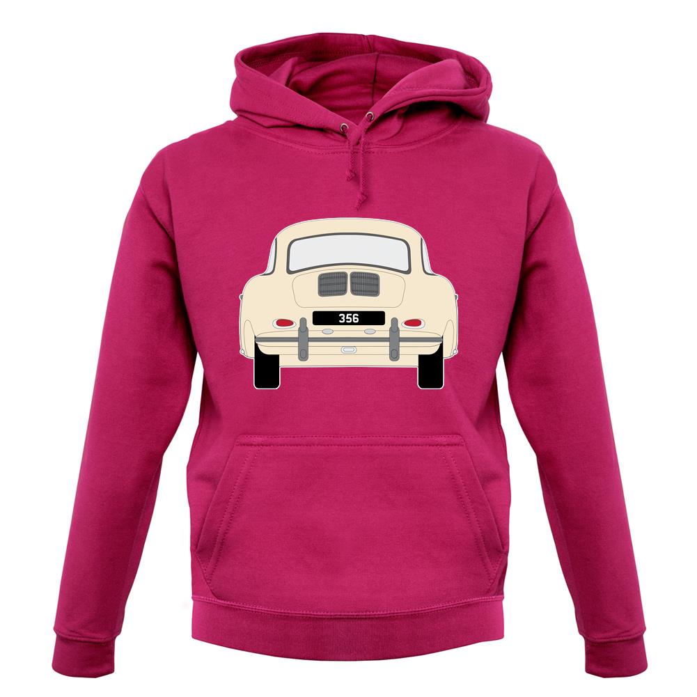 Rear View Porsche 356 Ivory unisex hoodie Rear View Porsche 356 Ivory unisex hoodie