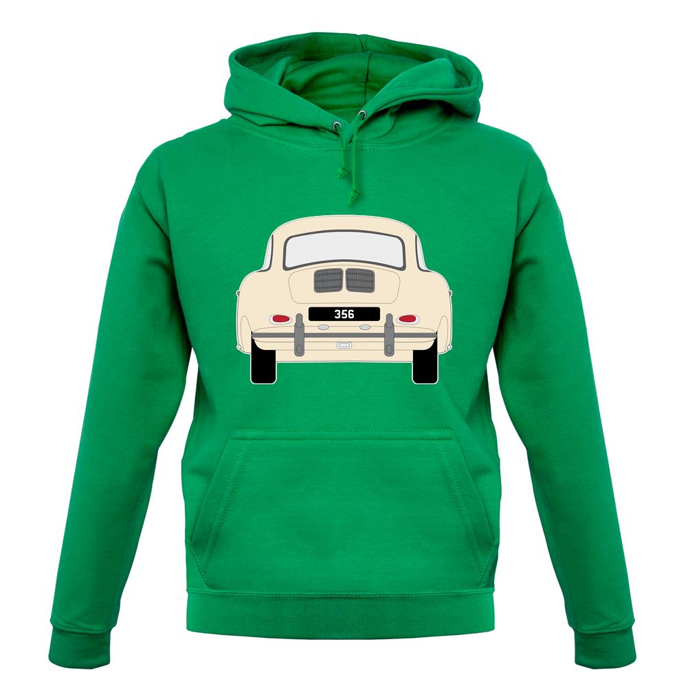 Rear View Porsche 356 Ivory unisex hoodie Rear View Porsche 356 Ivory unisex hoodie