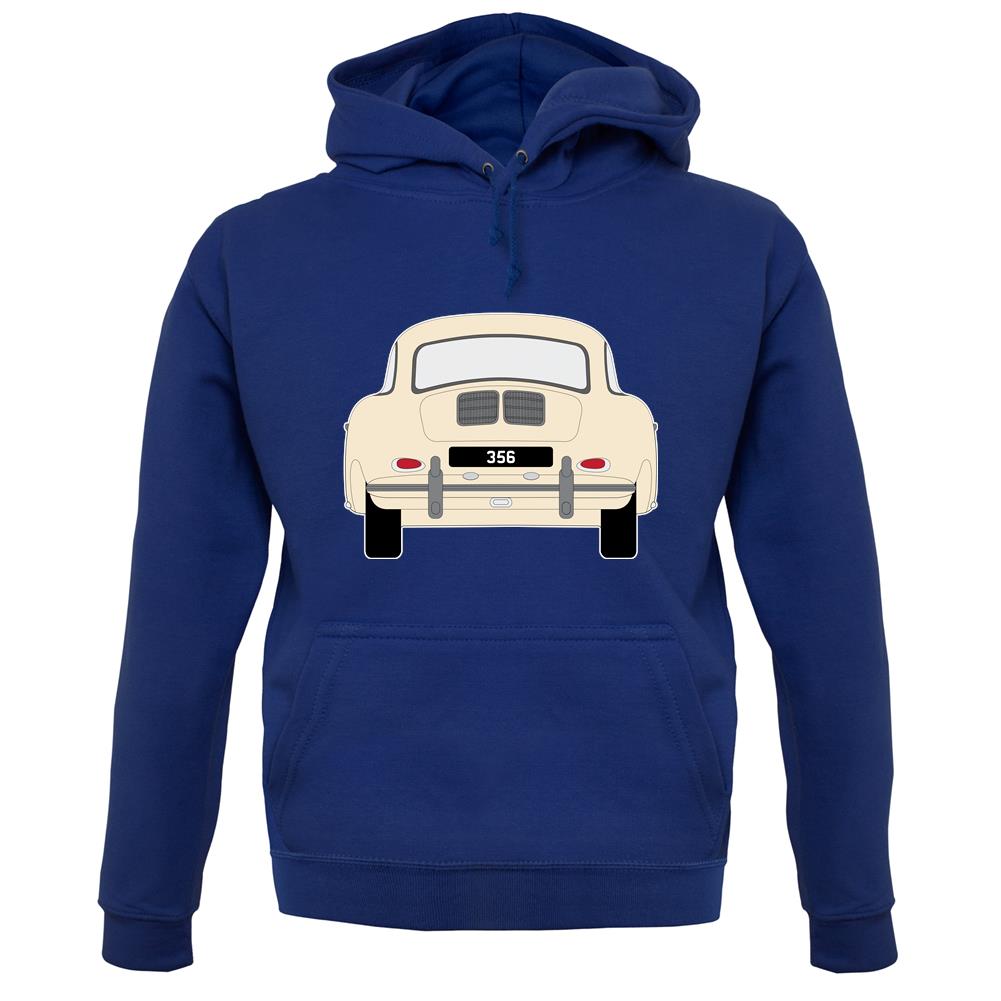 Rear View Porsche 356 Ivory unisex hoodie Rear View Porsche 356 Ivory unisex hoodie