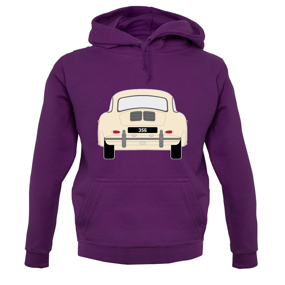 Rear View Porsche 356 Ivory unisex hoodie Rear View Porsche 356 Ivory unisex hoodie