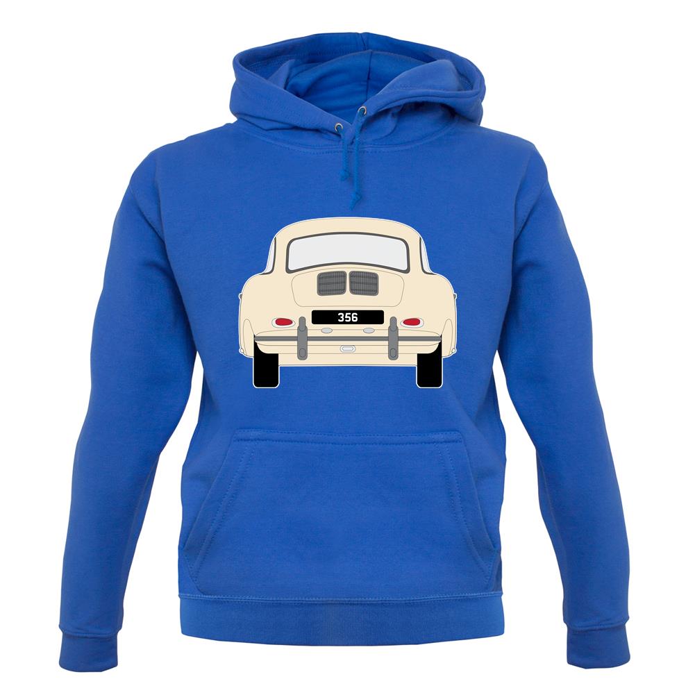 Rear View Porsche 356 Ivory unisex hoodie Rear View Porsche 356 Ivory unisex hoodie