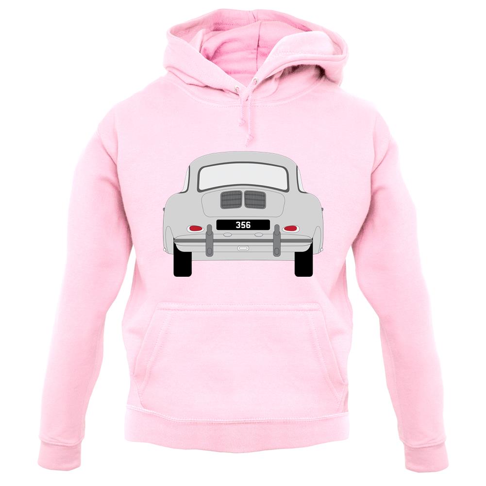 Rear View 356 Silver unisex hoodie Rear View 356 Silver unisex hoodie