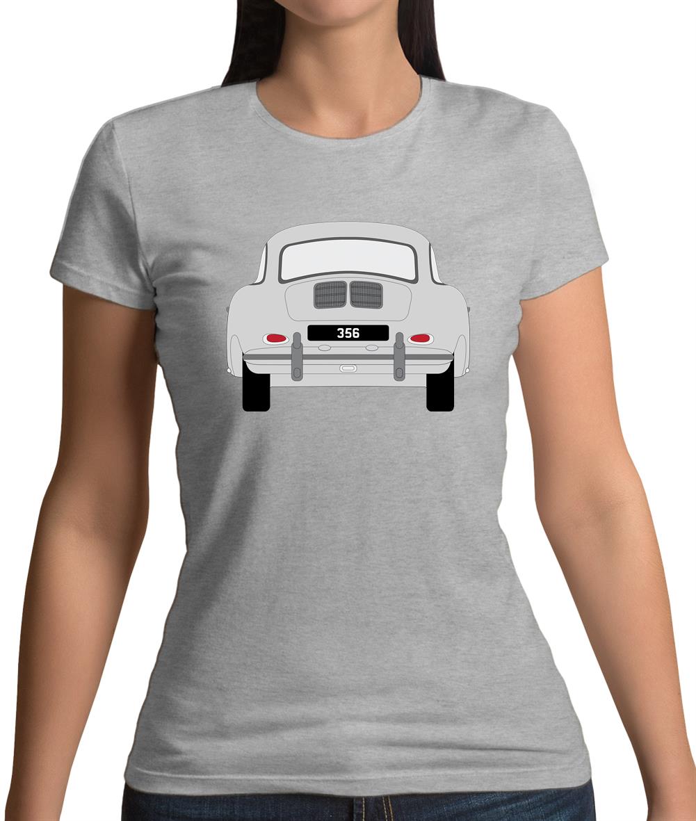 Rear View 356 Silver Womens T-Shirt Rear View 356 Silver Womens T-Shirt