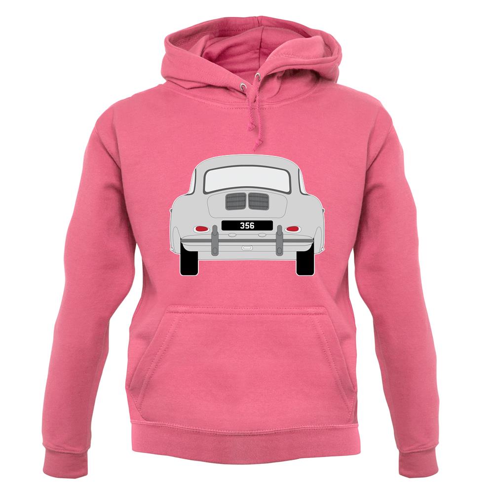 Rear View 356 Silver unisex hoodie Rear View 356 Silver unisex hoodie