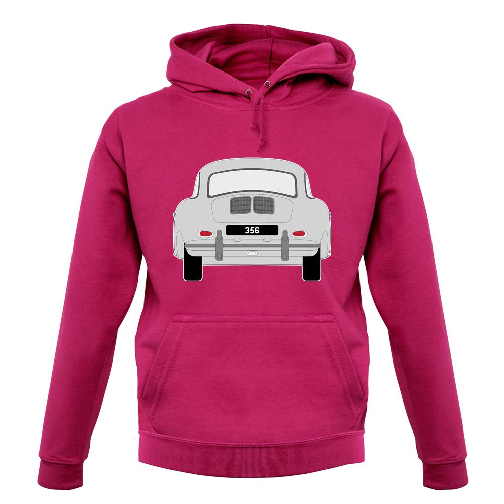 Rear View 356 Silver unisex hoodie Rear View 356 Silver unisex hoodie