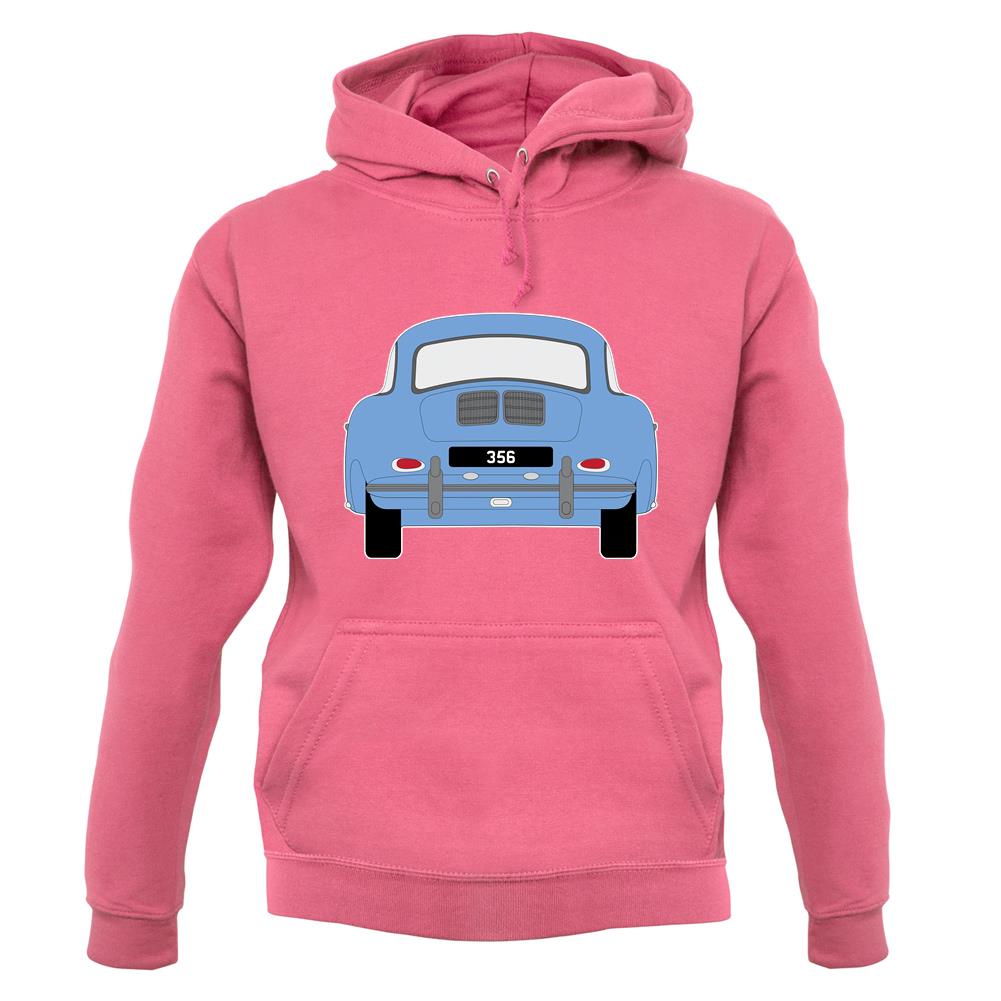 Rear View 356 Sky Blue unisex hoodie Rear View 356 Sky Blue unisex hoodie
