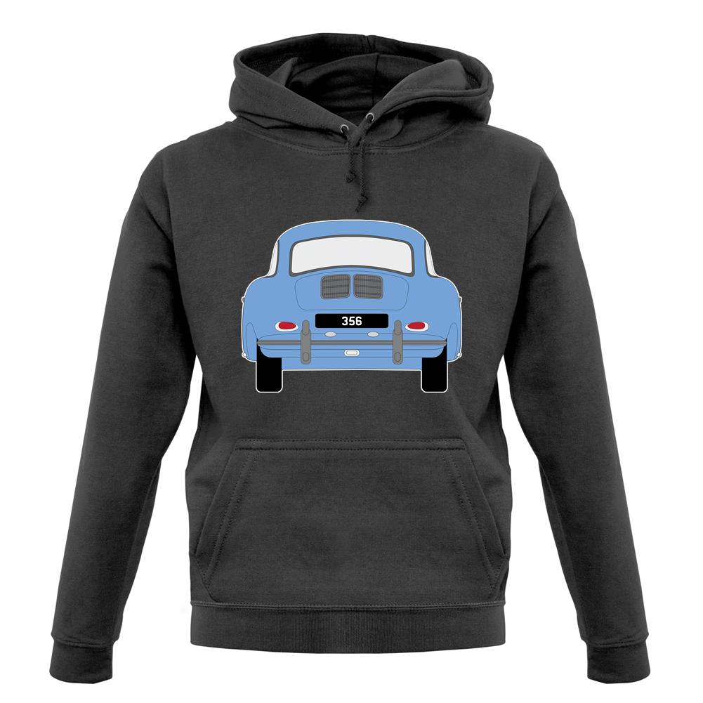 Rear View 356 Sky Blue unisex hoodie Rear View 356 Sky Blue unisex hoodie
