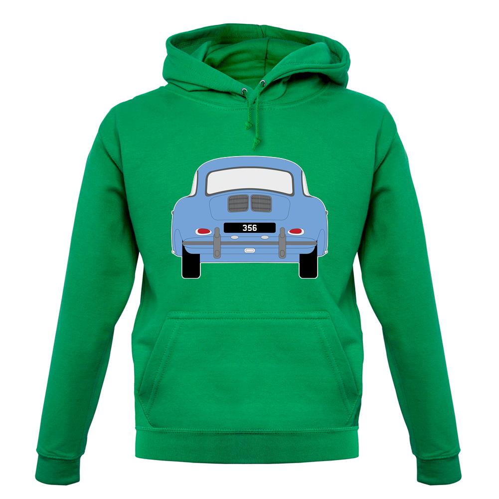 Rear View 356 Sky Blue unisex hoodie Rear View 356 Sky Blue unisex hoodie