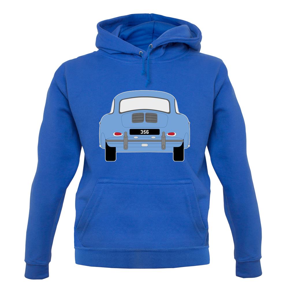 Rear View 356 Sky Blue unisex hoodie Rear View 356 Sky Blue unisex hoodie