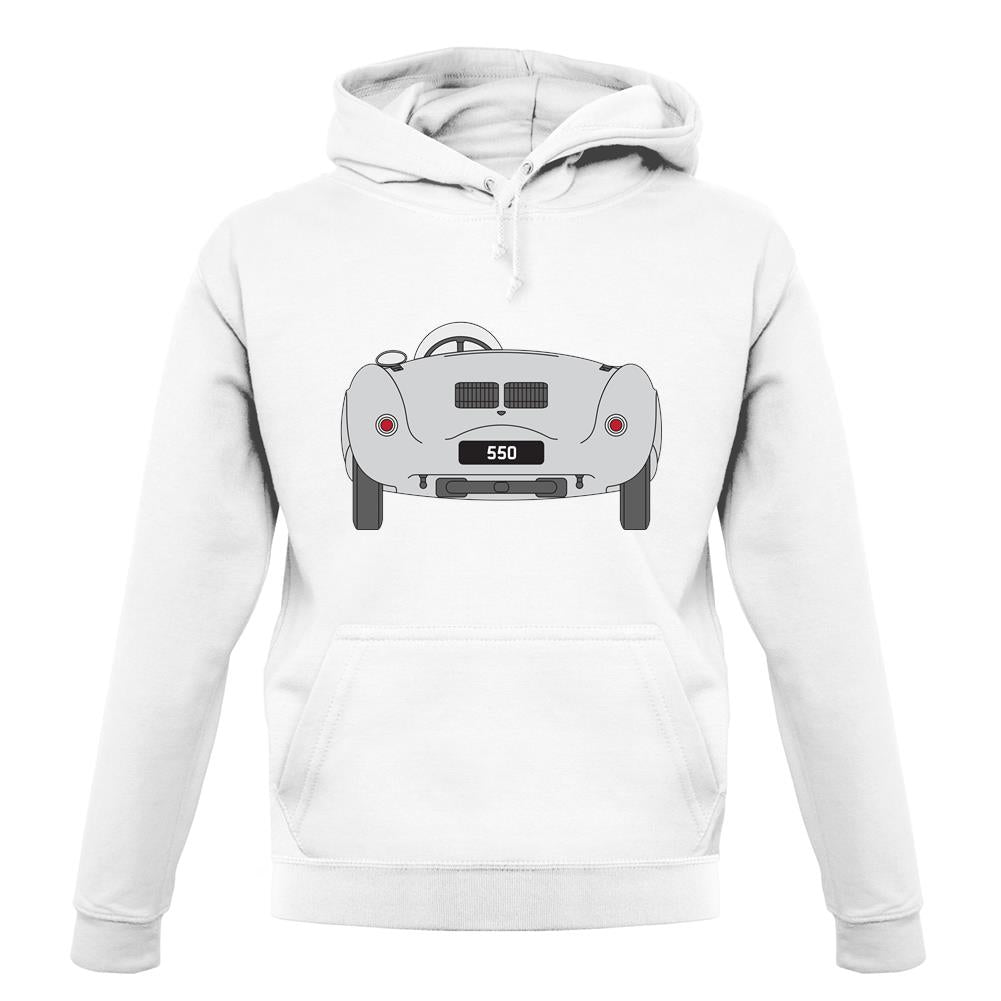 Rear View 550 Silver unisex hoodie Rear View 550 Silver unisex hoodie