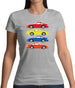 4Colour Porsche 993 Womens T-Shirt 4Colour Porsche 993 Womens T-Shirt