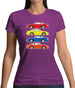 4Colour Porsche 993 Womens T-Shirt 4Colour Porsche 993 Womens T-Shirt