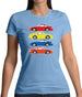 4Colour Porsche 993 Womens T-Shirt 4Colour Porsche 993 Womens T-Shirt