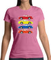 4Colour Porsche 993 Womens T-Shirt 4Colour Porsche 993 Womens T-Shirt