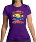 4Colour Porsche 993 Womens T-Shirt 4Colour Porsche 993 Womens T-Shirt