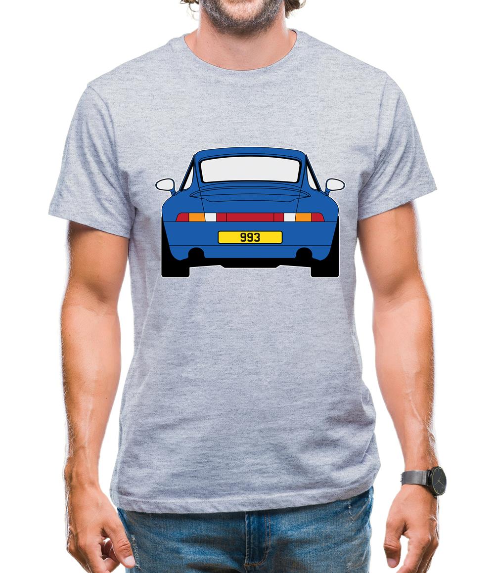 Porsche 993 Blue Mens T-Shirt Porsche 993 Blue Mens T-Shirt