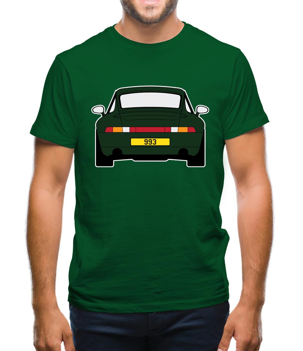 Porsche 993 Green Mens T-Shirt Porsche 993 Green Mens T-Shirt