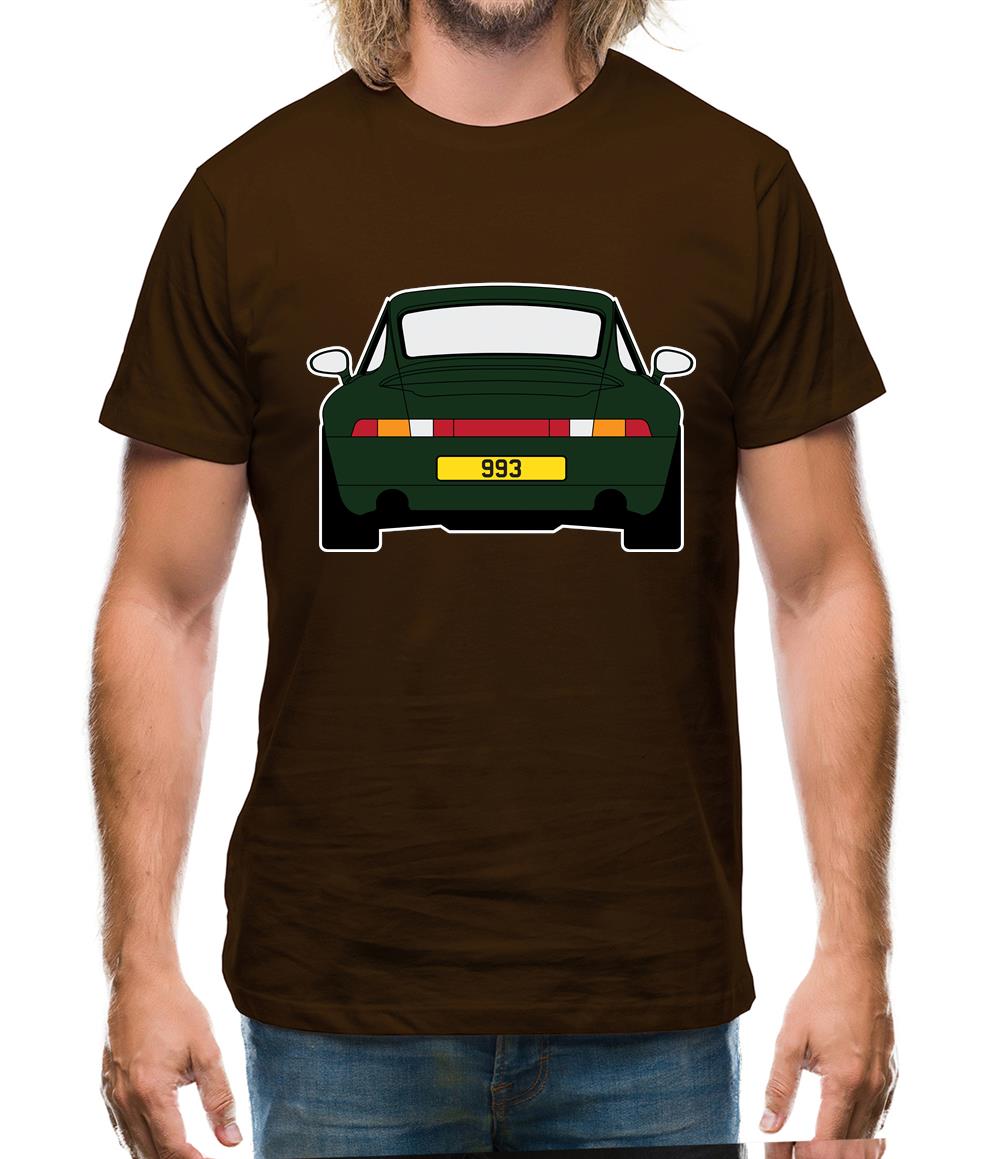 Porsche 993 Green Mens T-Shirt Porsche 993 Green Mens T-Shirt