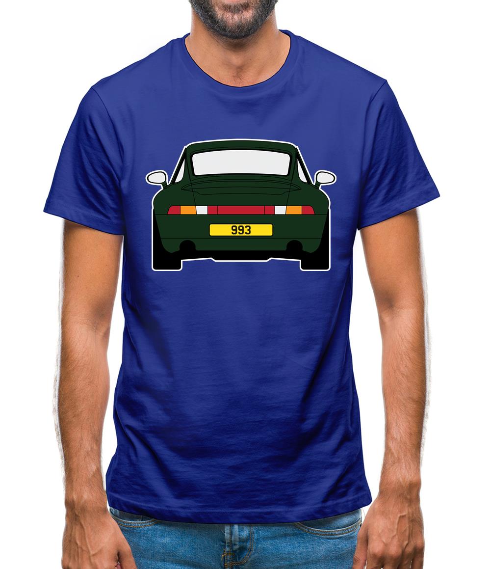 Porsche 993 Green Mens T-Shirt Porsche 993 Green Mens T-Shirt