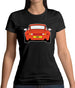 Porsche 993 Orange Womens T-Shirt Porsche 993 Orange Womens T-Shirt
