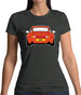 Porsche 993 Orange Womens T-Shirt Porsche 993 Orange Womens T-Shirt