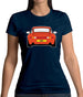 Porsche 993 Orange Womens T-Shirt Porsche 993 Orange Womens T-Shirt