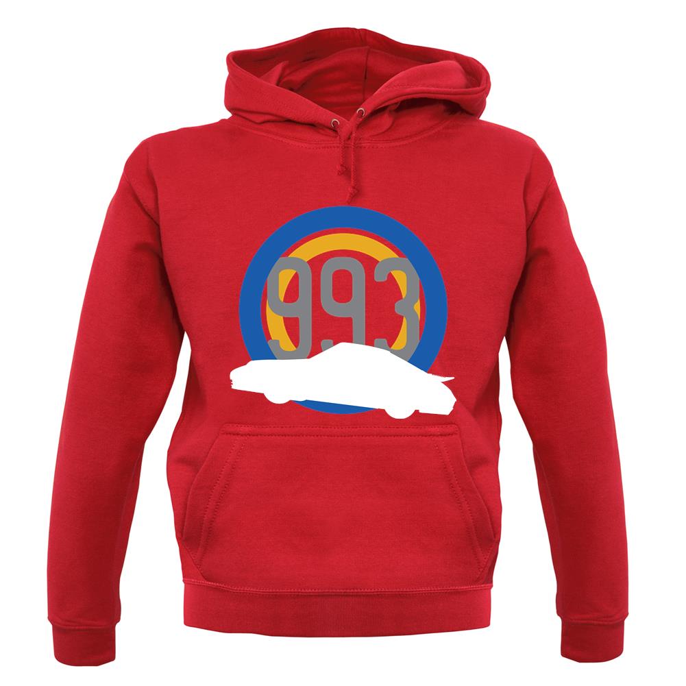 Porsche 993 Silhouette unisex hoodie Porsche 993 Silhouette unisex hoodie
